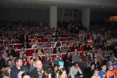 Widownia była zapełniona